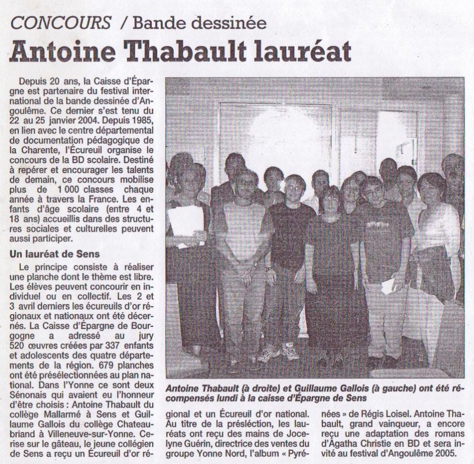 L'Yonne Républicaine du 1er juillet 2004