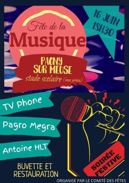 Fête de la musique - Pagny-sur-Meuse - 16 juin 2018