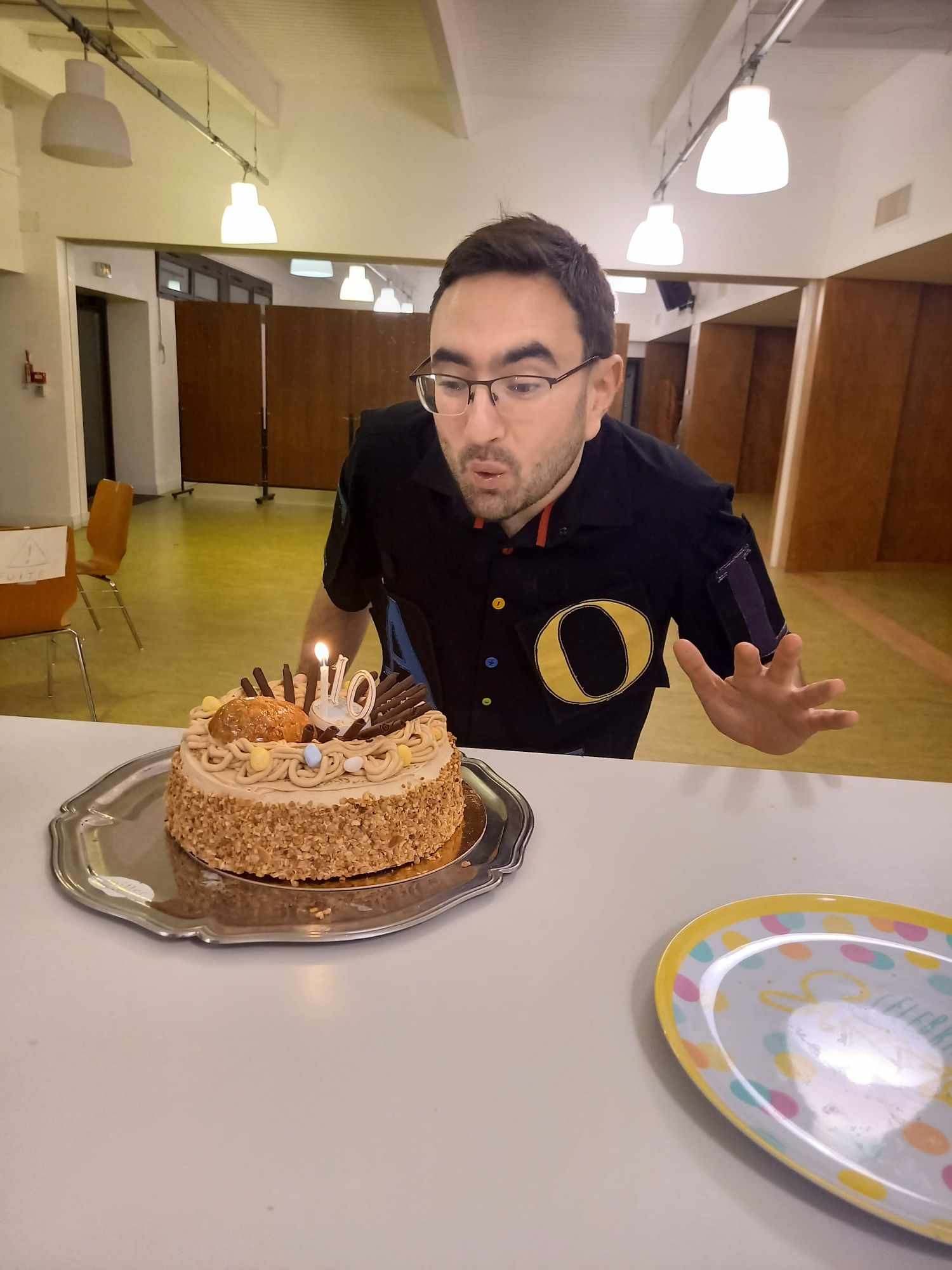Le gâteau d'anniversaire !