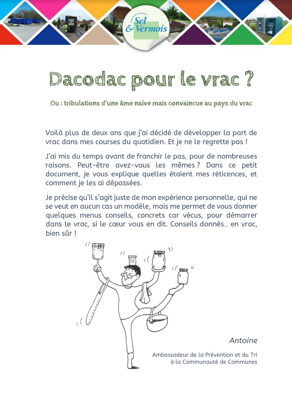 Dacodac pour le vrac - Janvier 2021