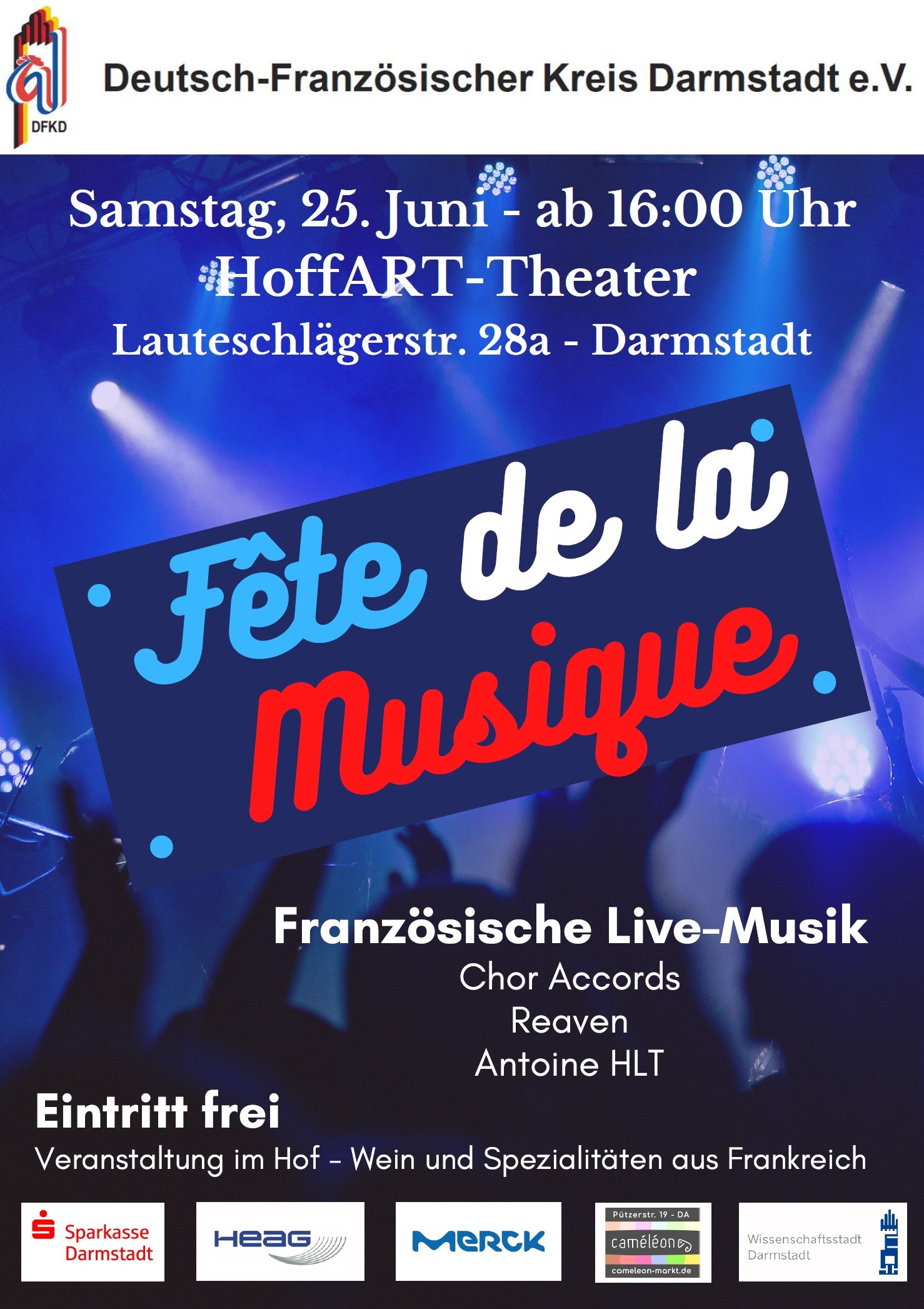 Fête de la musique - HoffART Theater à Darmstadt - 25 juin 2022