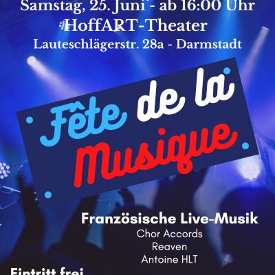 Fête de la musique - HoffART Theater à Darmstadt - 25 juin 2022