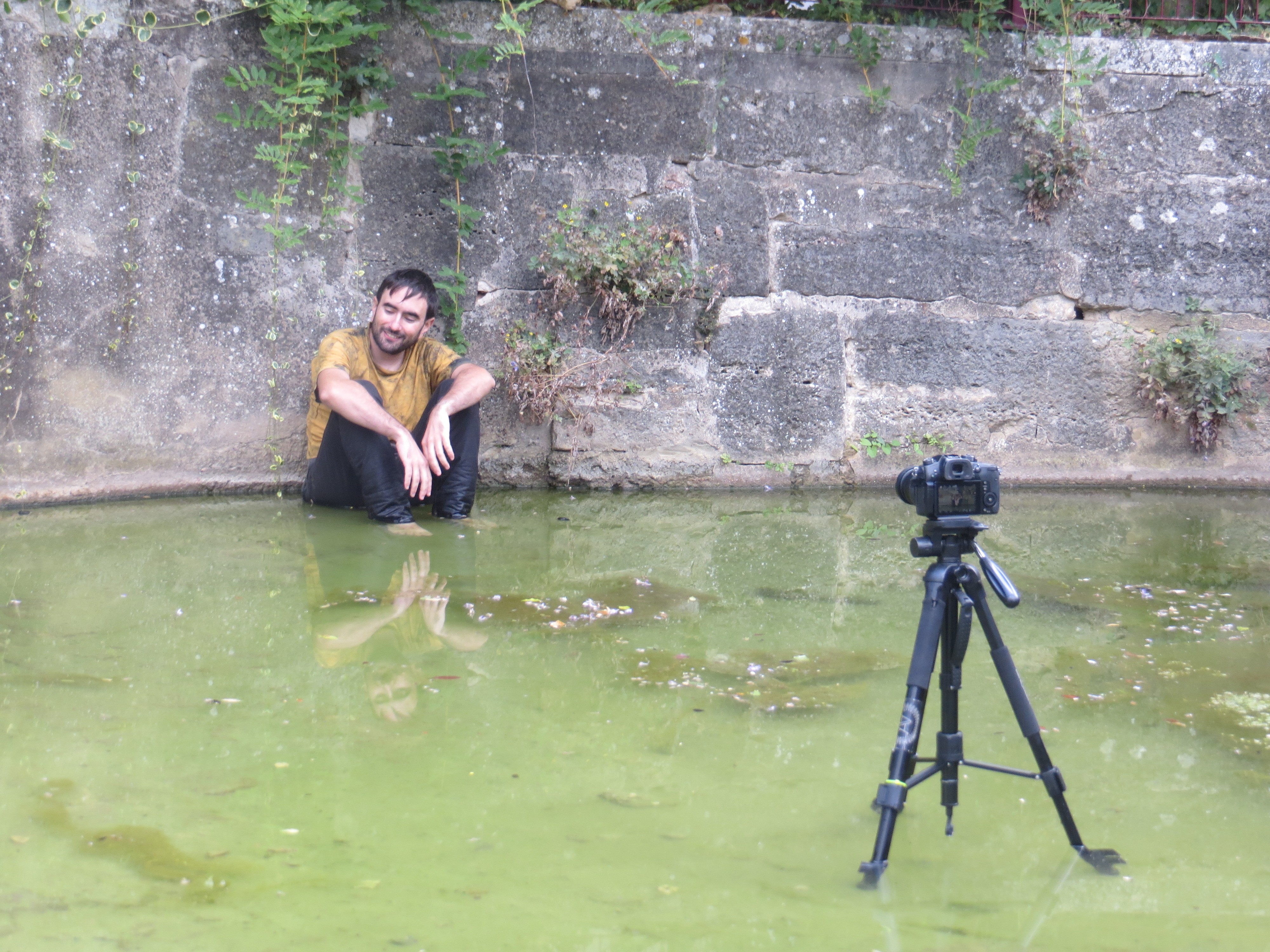 Sur le tournage de Il regarde le ciel - 2