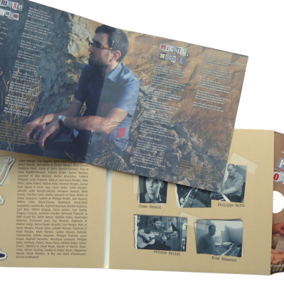 Cd petits morceaux livret fond transparent