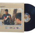 Vinyle petits morceaux ouvert fond transparent